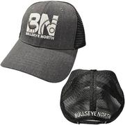 Bullseye North Brand Hat, Mesh, 2 Designs Black Hunting Logo